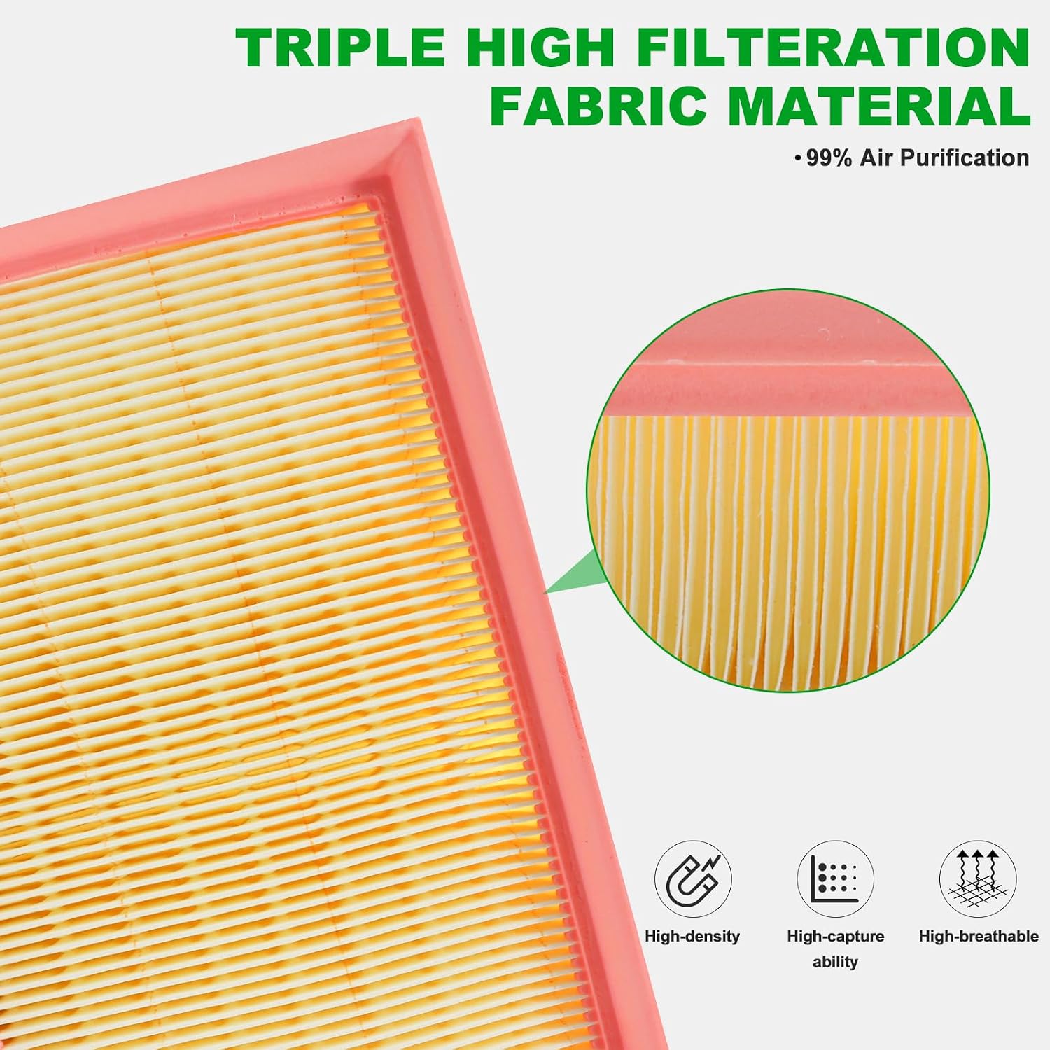 FILTRO DE AIRE DE CABINA Y MOTOR PARA FORD MAVERICK HYBRID 2.5L 26-22 - 2