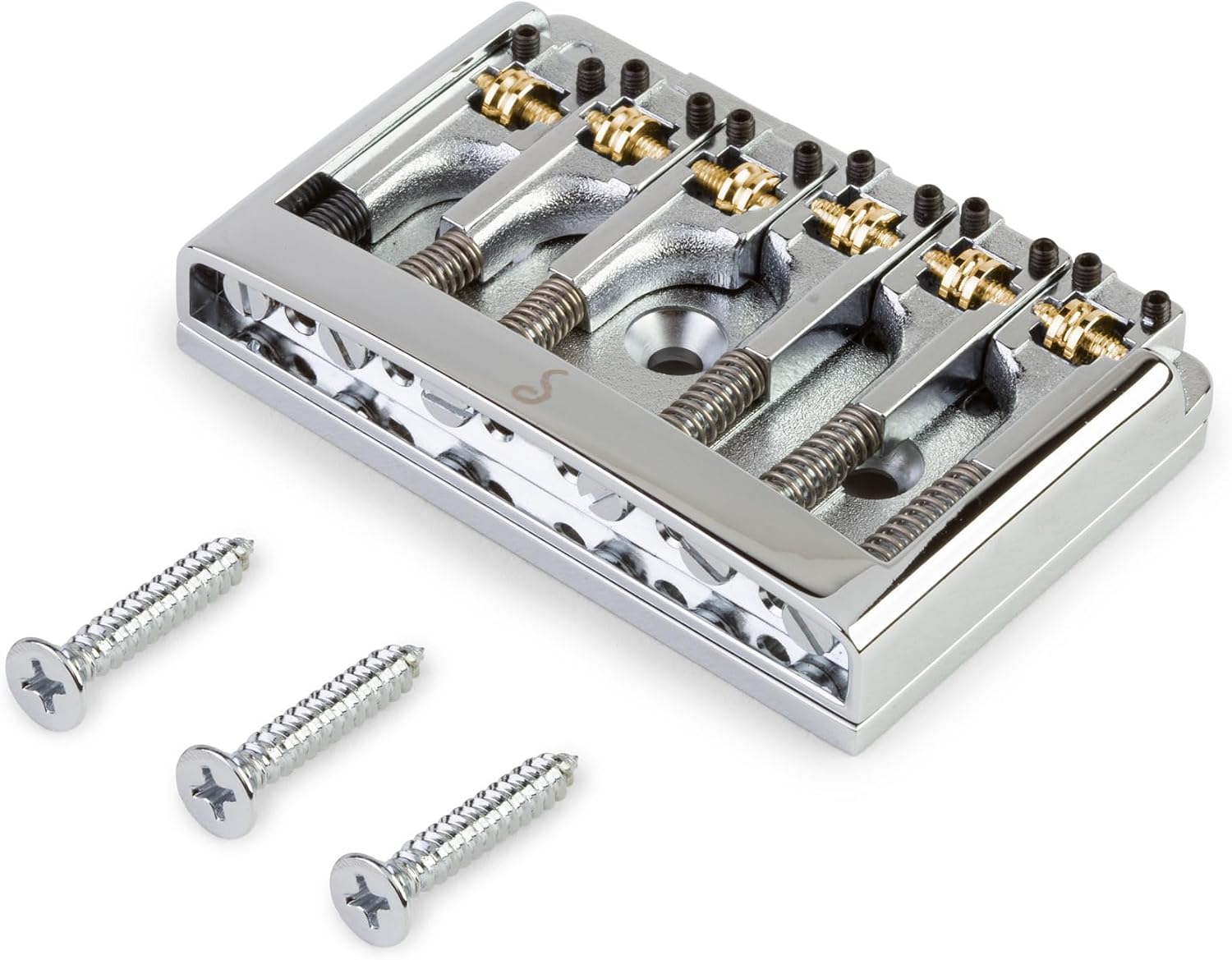 PUENTE SCHALLER NON-TREMOLO ROLLER BRIDGE CROMADO - 1