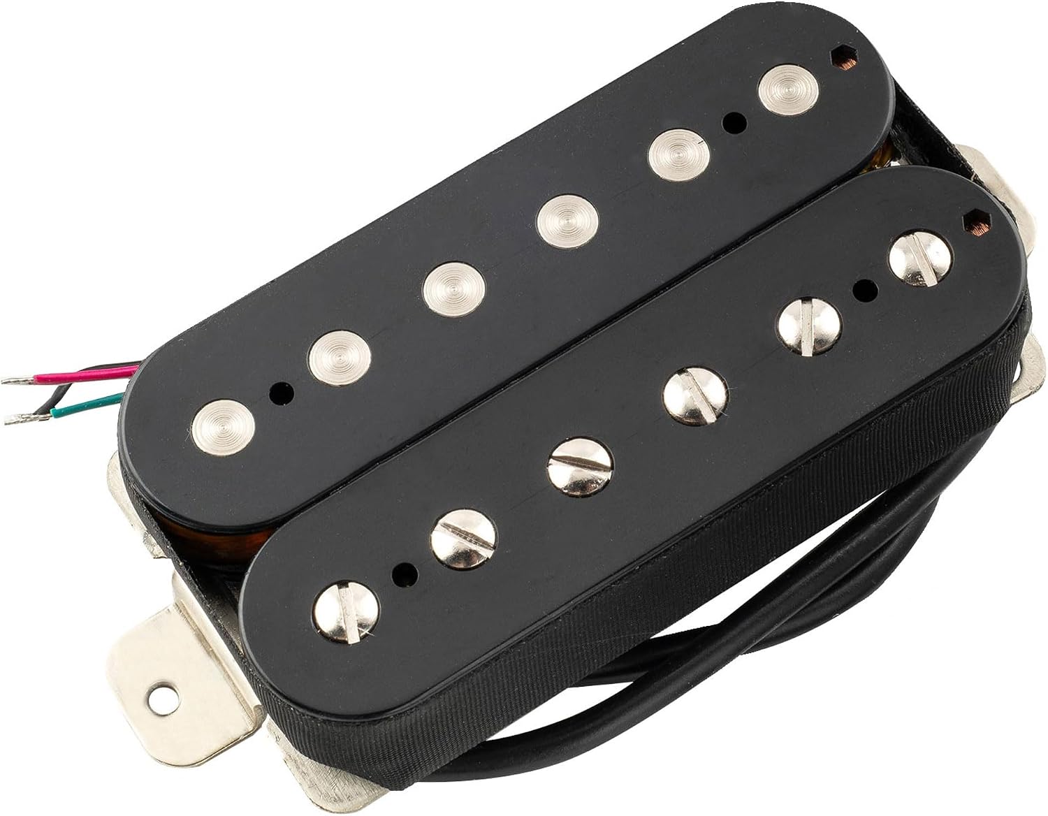 PASTILLA HUMBUCKER MUSICLILY PRO LP-OBLA ALNICO 5 DESCUBIERTA PUENTE NEGRO - 1