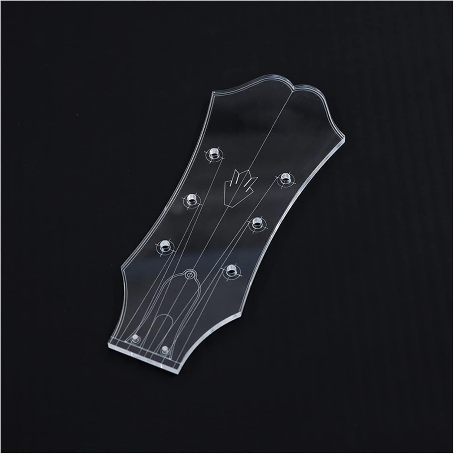 PLANTILLA DE CABEZA DE GUITARRA COBYDA TRANSPARENTE PARA GUITARRA ELÉCTRICA, ACÚSTICA Y UKELELE - 1