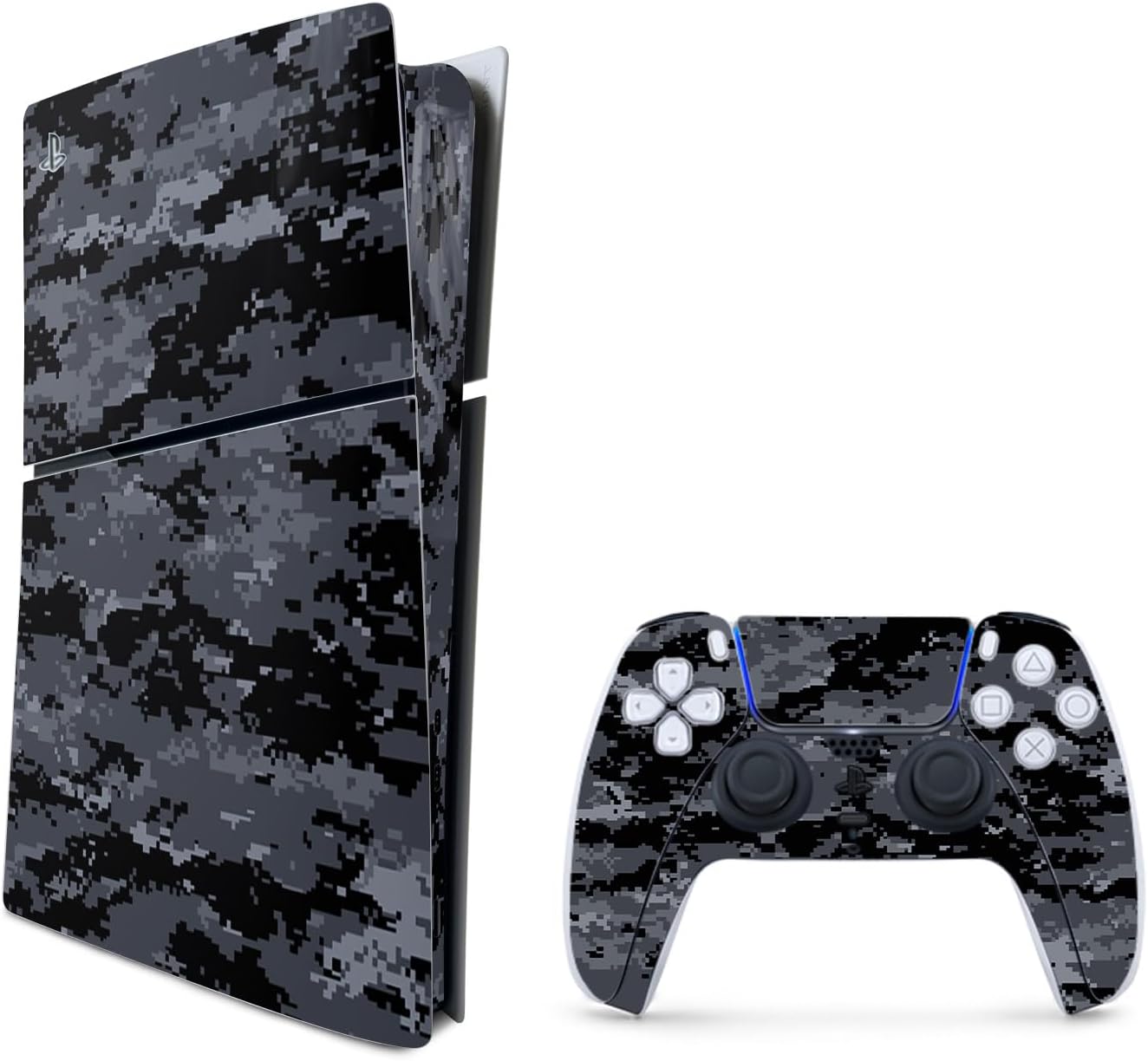 SKIN VINILO MIGHTYSKINS COMPATIBLE CON PLAYSTATION 5 SLIM DIGITAL EDITION DIGITAL CAMO - 1
