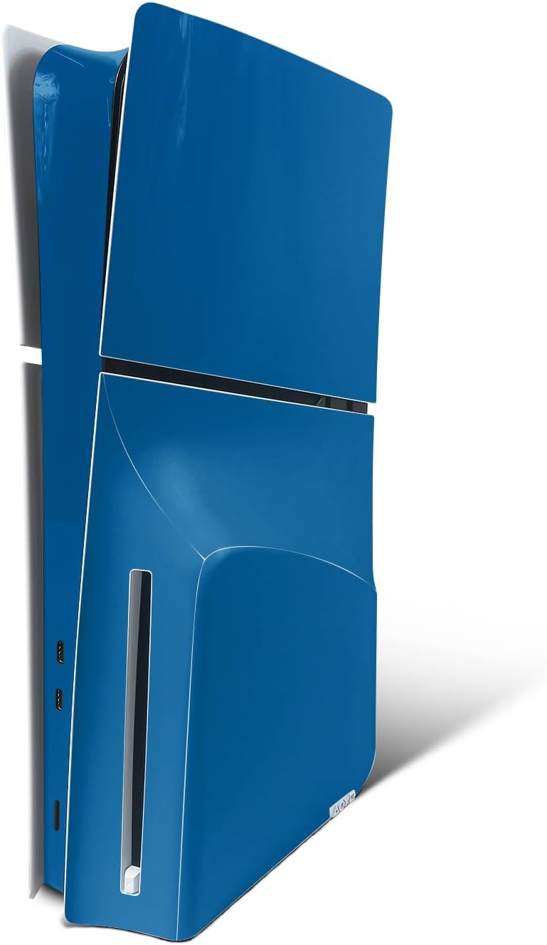 SKIN VINILO PARA PLAYSTATION 5 SLIM DISK EDITION AZUL - 1