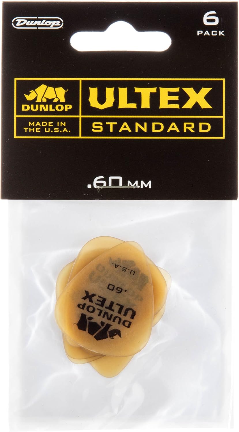 UÑETAS JIM DUNLOP ULTEX STANDARD PICK 0.60MM PACK 72 UNIDADES - 2
