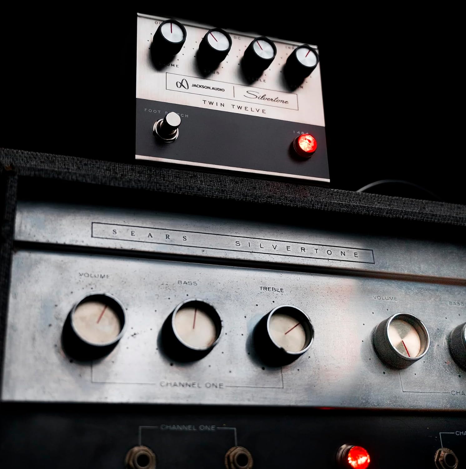 PEDAL DE EFECTOS JACKSON AUDIO 1484 SILVERTONE TWIN TWELVE PREAMP OVERDRIVE - 3