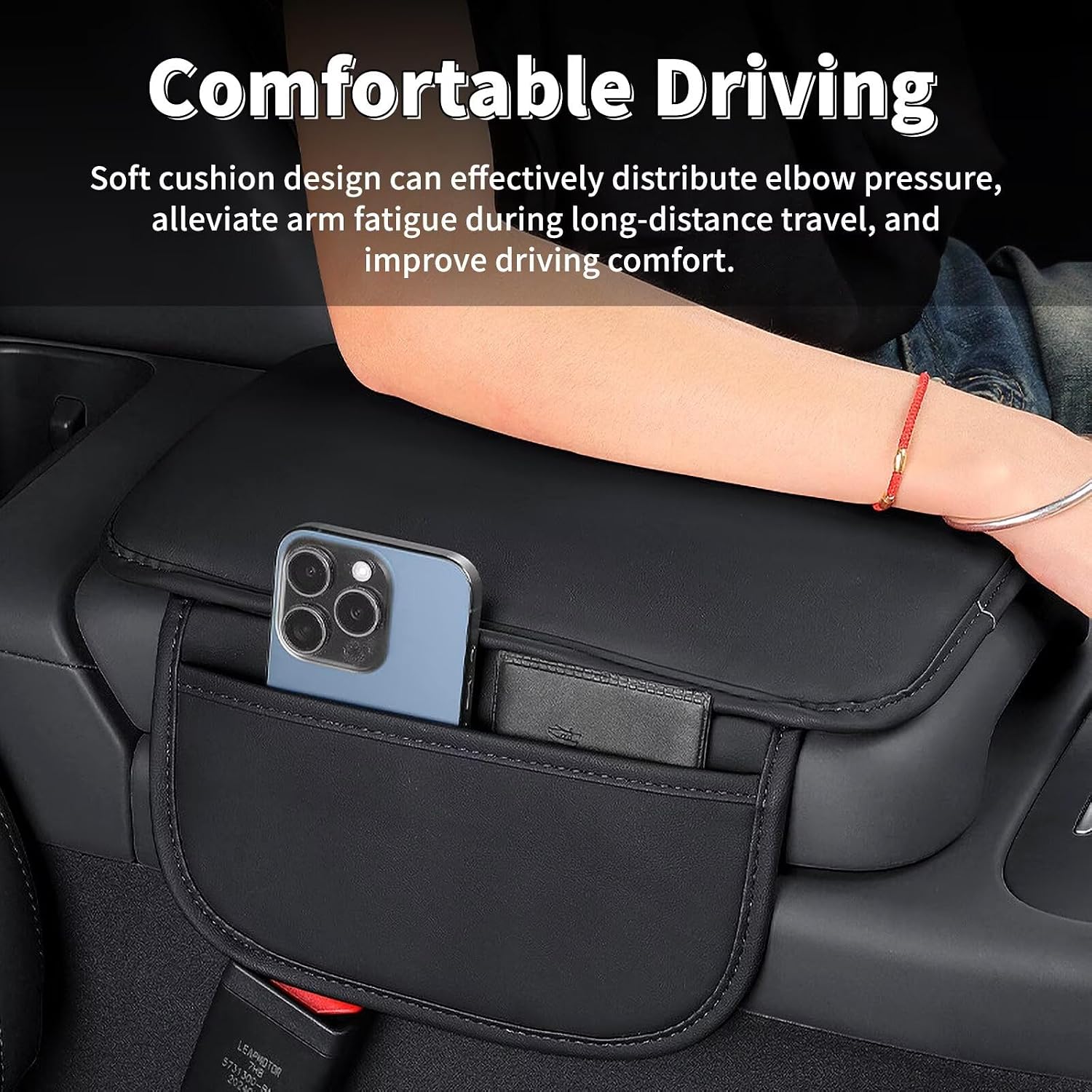 FUNDA PARA CONSOLA CENTRAL BNMFFYU PARA SUBARU OUTBACK 04 NEGRO - 5