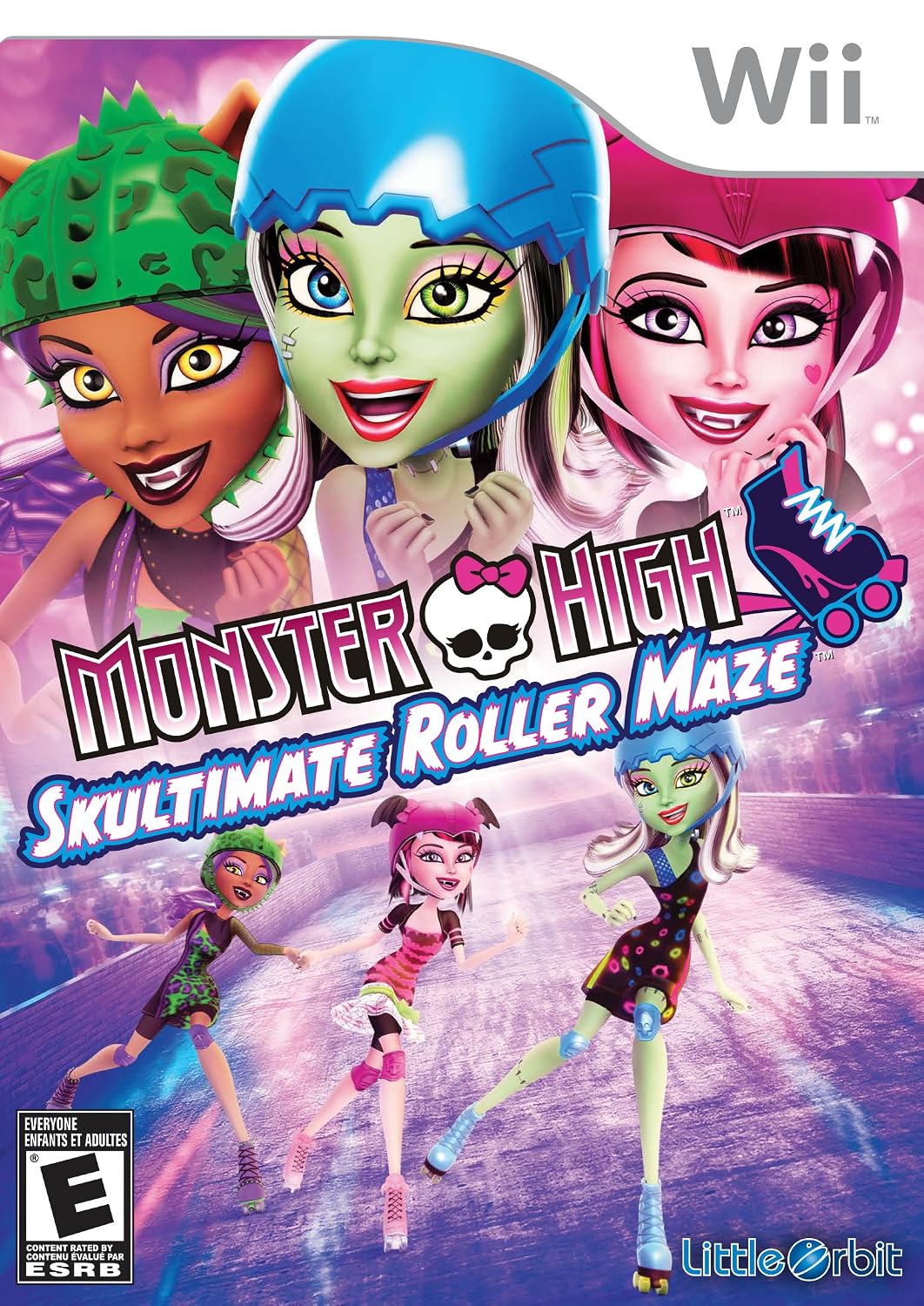 VIDEOJUEGO MONSTER HIGH: SKULTIMATE ROLLER MAZE PARA NINTENDO WII - 1