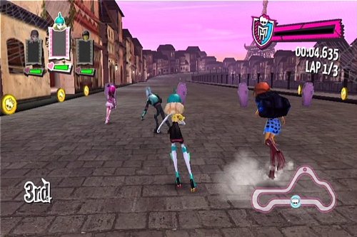 VIDEOJUEGO MONSTER HIGH: SKULTIMATE ROLLER MAZE PARA NINTENDO WII - 5