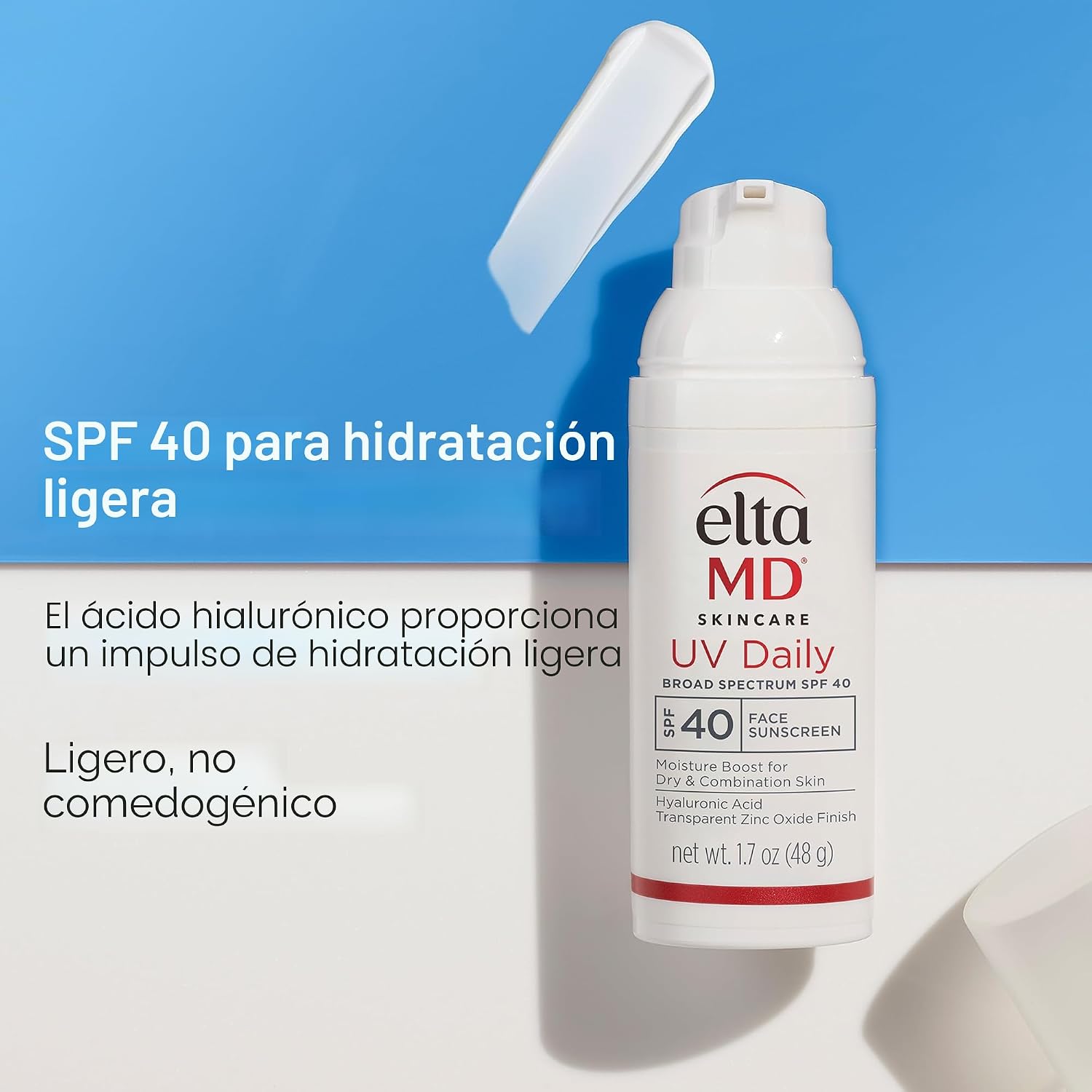 PROTECTOR SOLAR FACIAL ELTAMD UV DAILY SPF 40 CON ÓXIDO DE ZINC - 2