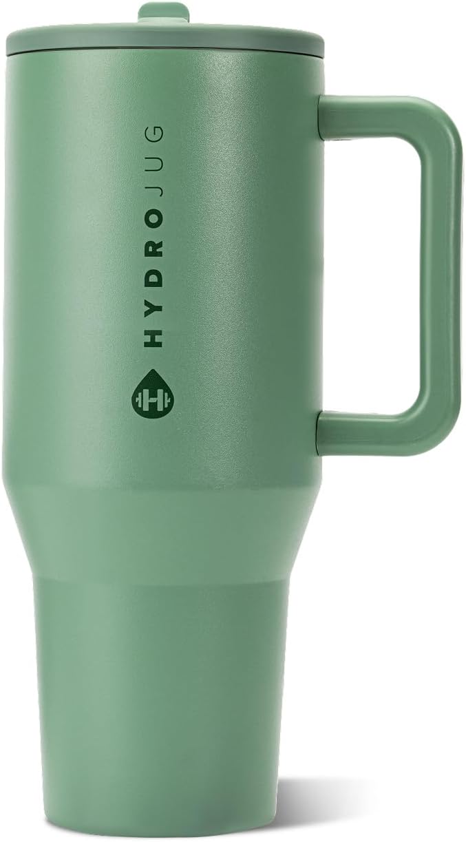 VASO HYDROJUG TRAVELER 32OZ CON AISLAMIENTO, ASA Y POPOTE SAGE - 1