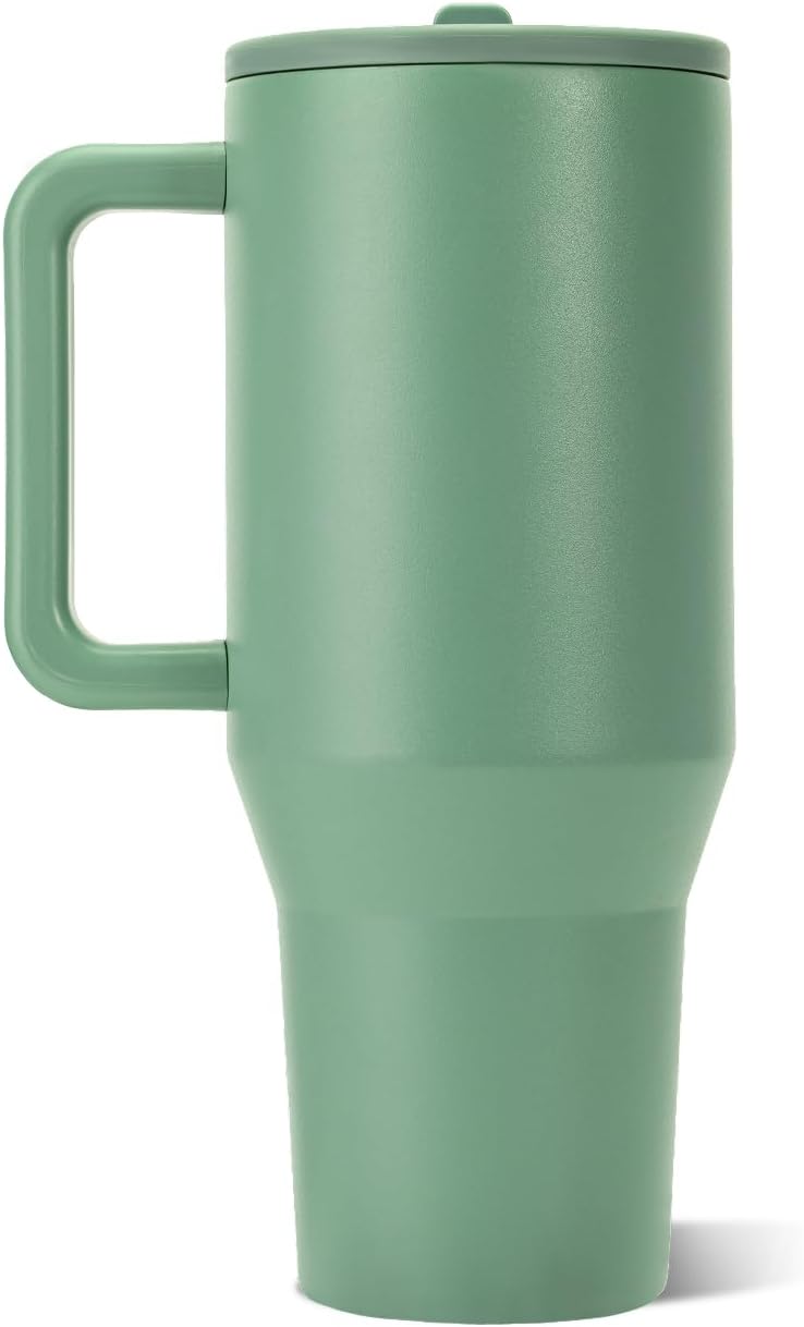 VASO HYDROJUG TRAVELER 32OZ CON AISLAMIENTO, ASA Y POPOTE SAGE - 2