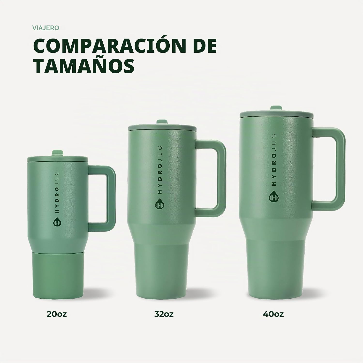 VASO HYDROJUG TRAVELER 32OZ CON AISLAMIENTO, ASA Y POPOTE SAGE - 5