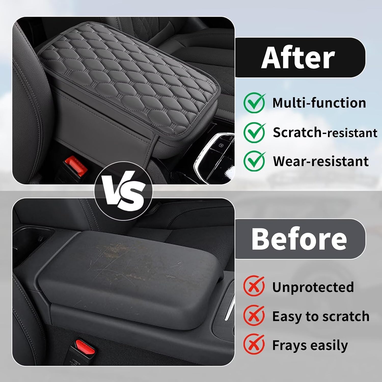 FUNDA PARA CONSOLA CENTRAL BNMFFYU VOLKSWAGEN JETTA 02-2008 GRIS - 4