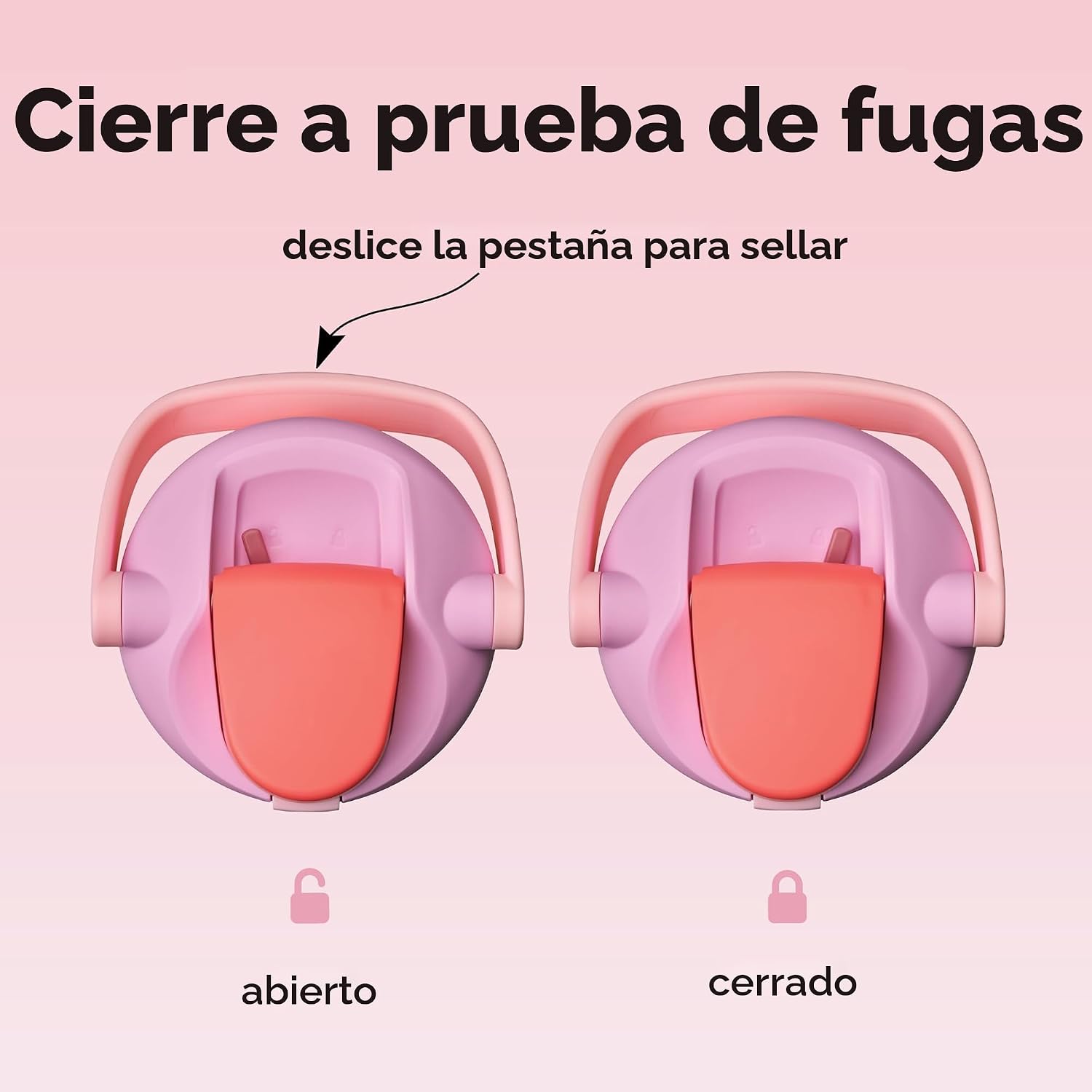 BOTELLA DE AGUA OWALA FREESIP SWAY ACERO INOXIDABLE 30 OZ ANGEL FOOD CAKE - 3