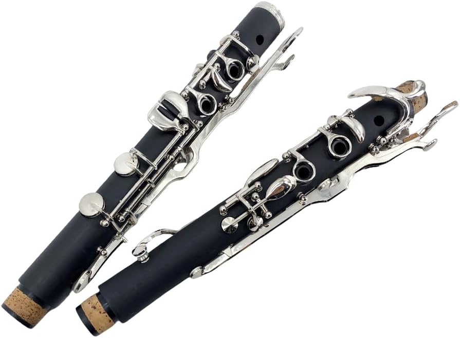 CLARINETE G YOUNGMONIC ÉBANO CON LLAVES NIQUELADAS KIT COMPLETO PARA PRINCIPIANTES - 3