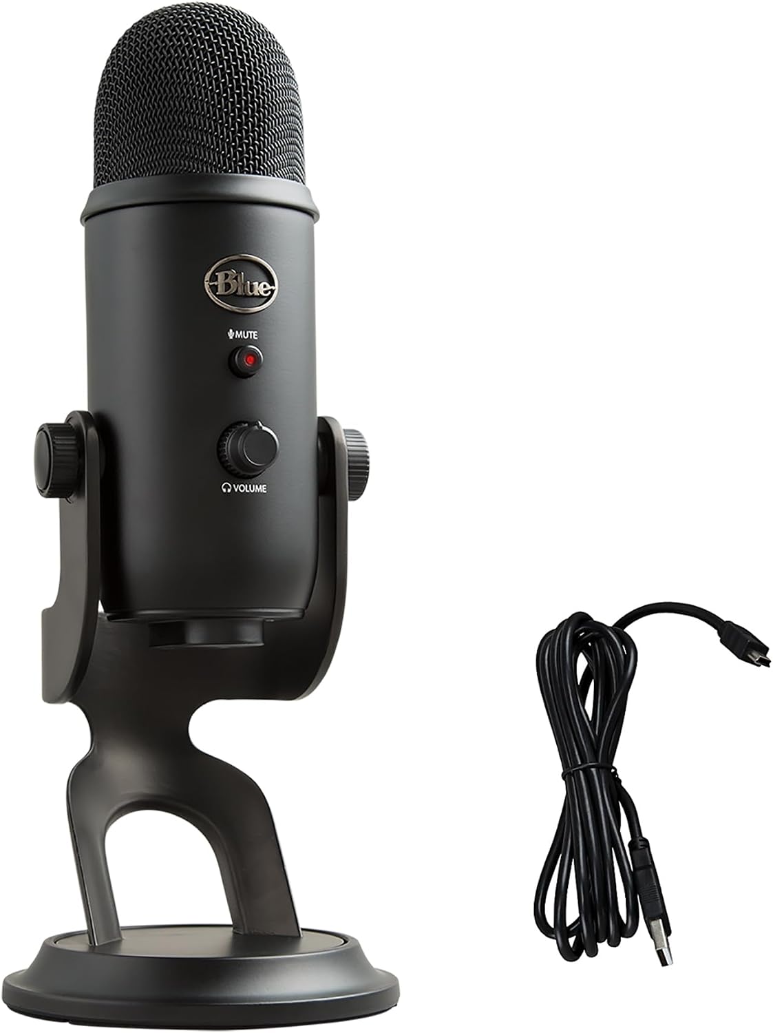 MICRÓFONO LOGITECH BLUE YETI USB CONDENSER BLACKOUT - 1