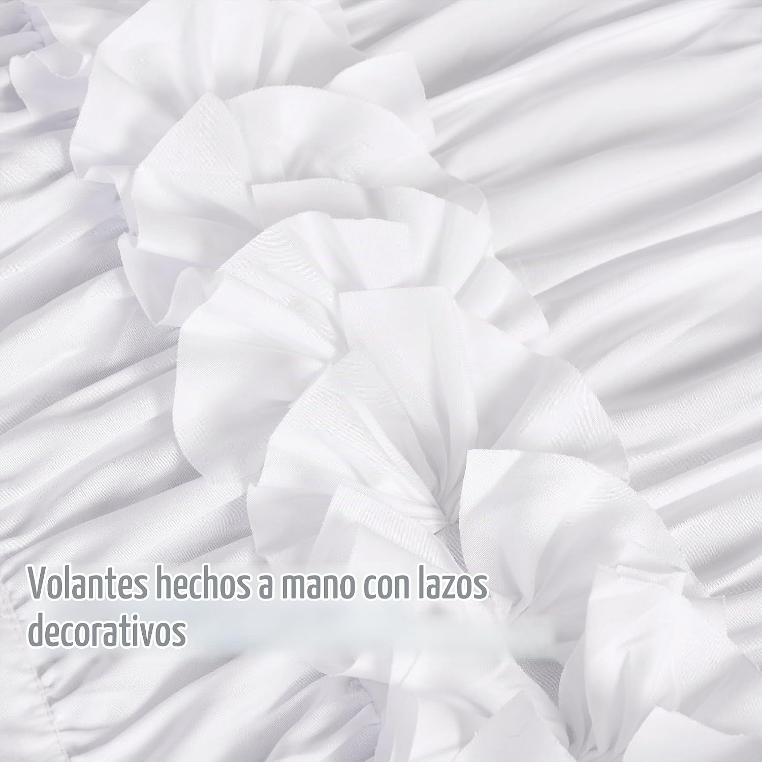 CORTINA DE TELA HOMECHOICE DECOR BLACKOUT BLANCO 52' X 96' 2 PANELES - 2