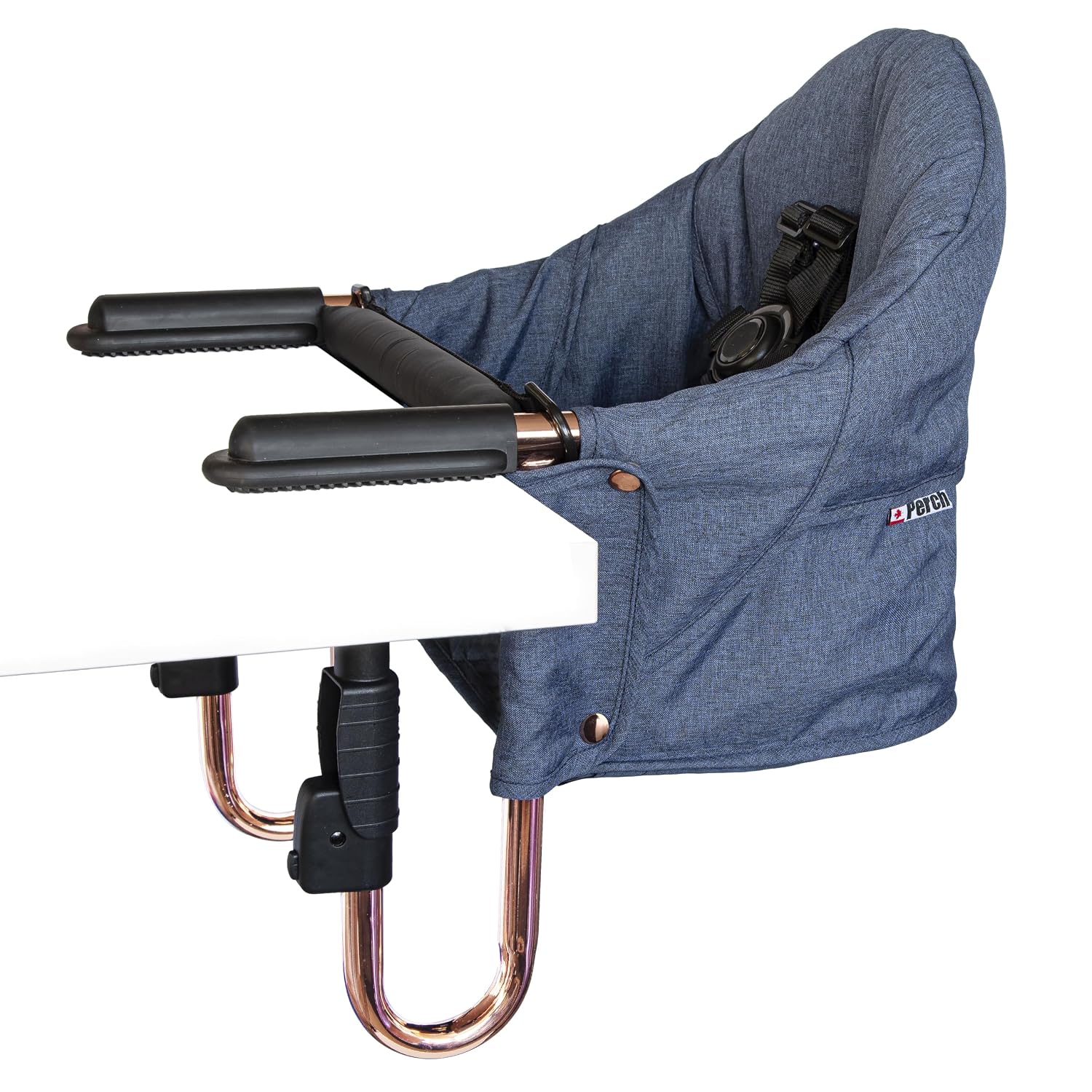 SILLA DE BEBÉ PARA COMER GUZZIE+GUSS PERCH HOOK ON COPPER BLUE - 1