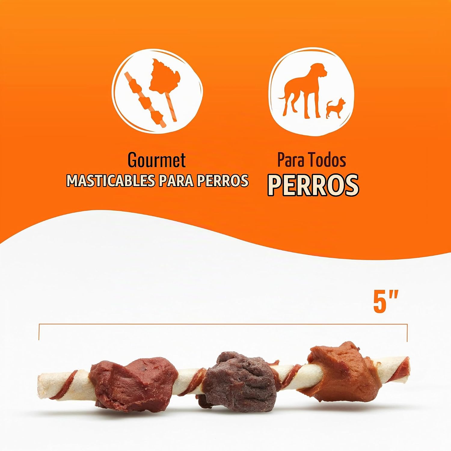 SNACK PARA PERROS GOOD 'N' FUN KABOBS TRIPLE SABOR 48 OZ - 5