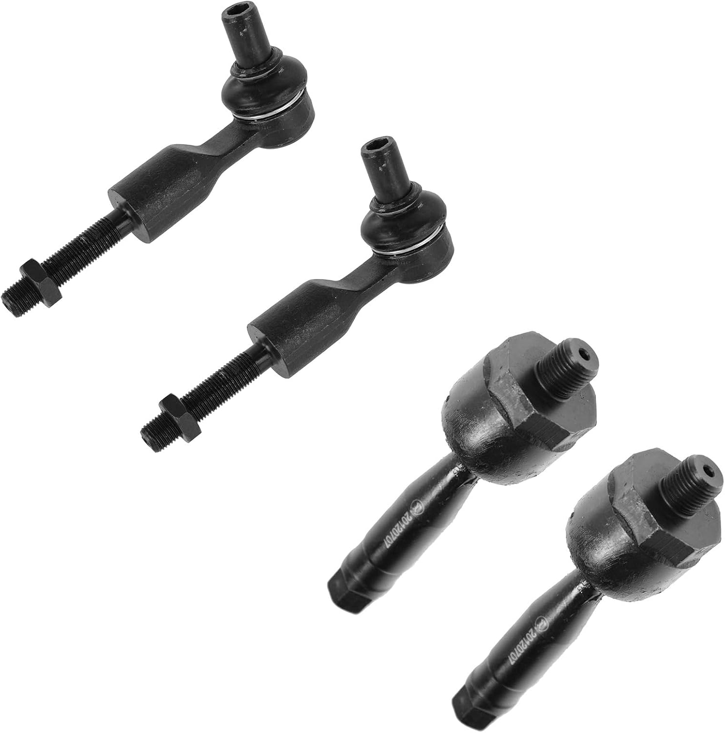 KIT DE BARRAS DE DIRECCIÓN TRQ DELANTERAS PARA AUDI Y VOLKSWAGEN, 4 PIEZAS - 1