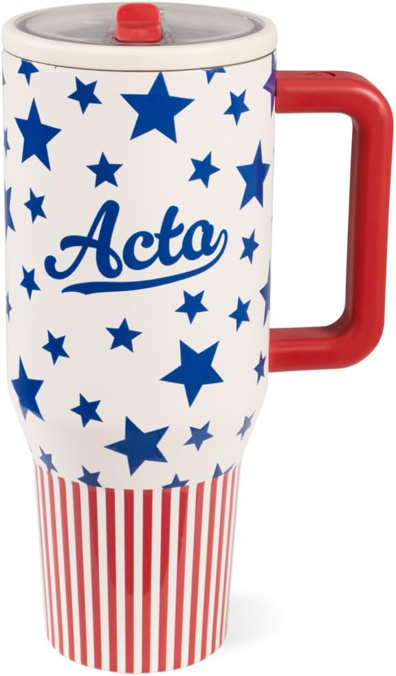 VASO HYDROJUG TRAVELER 40OZ CON AISLAMIENTO, ASA Y POPOTE AMERICANA - 1