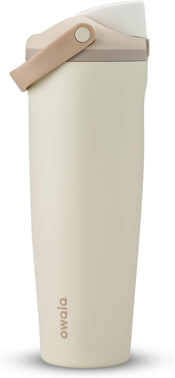 BOTELLA OWALA FREESIP SWAY ACERO INOXIDABLE 40 OZ TAN - 1