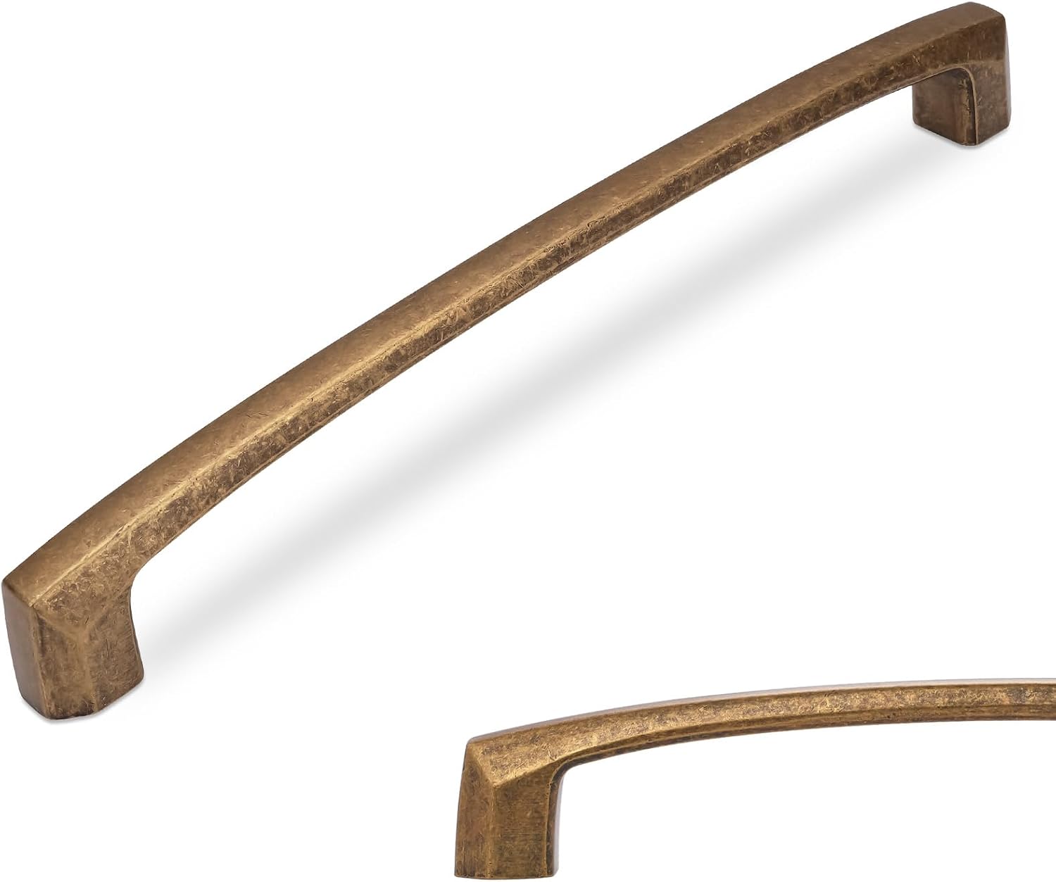 MANIJA PARA MUEBLE 7 PULGADAS LATÓN ANTIGUO PAQUETE DE 6 UNIDADES - 1