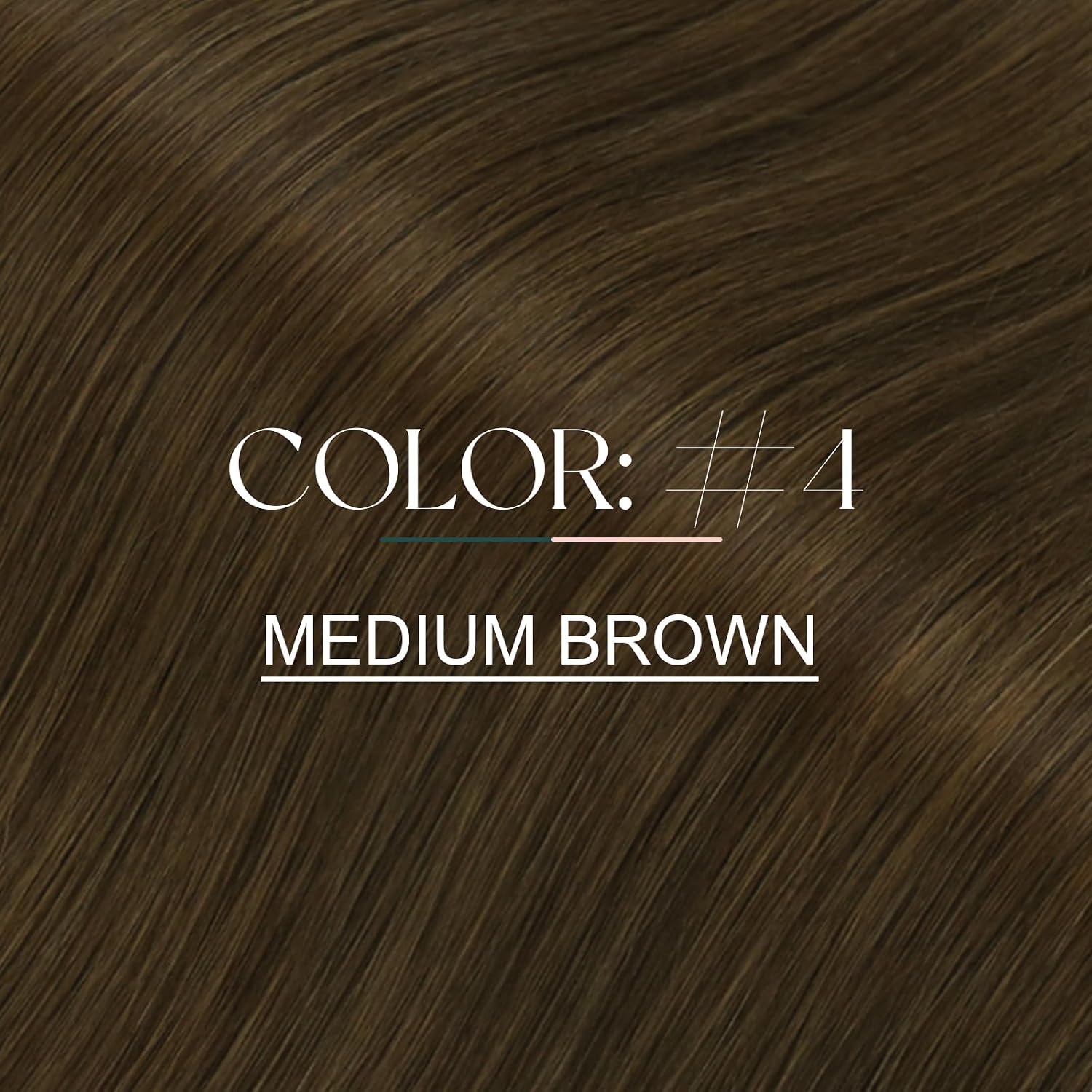 EXTENSIONES DE CABELLO U TIP EASYOUTH CABELLO HUMANO COLOR MARRÓN - 2