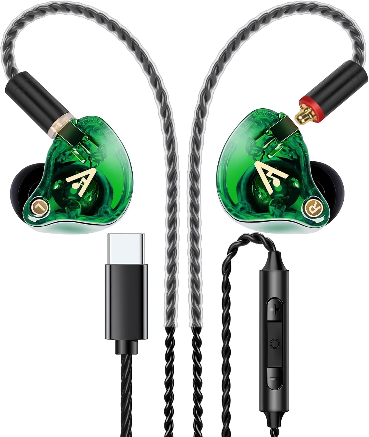 AUDÍFONOS AUDIOVANCE VIBES 202MC USB-C HIFI CON MICRÓFONO INTEGRADO - 1