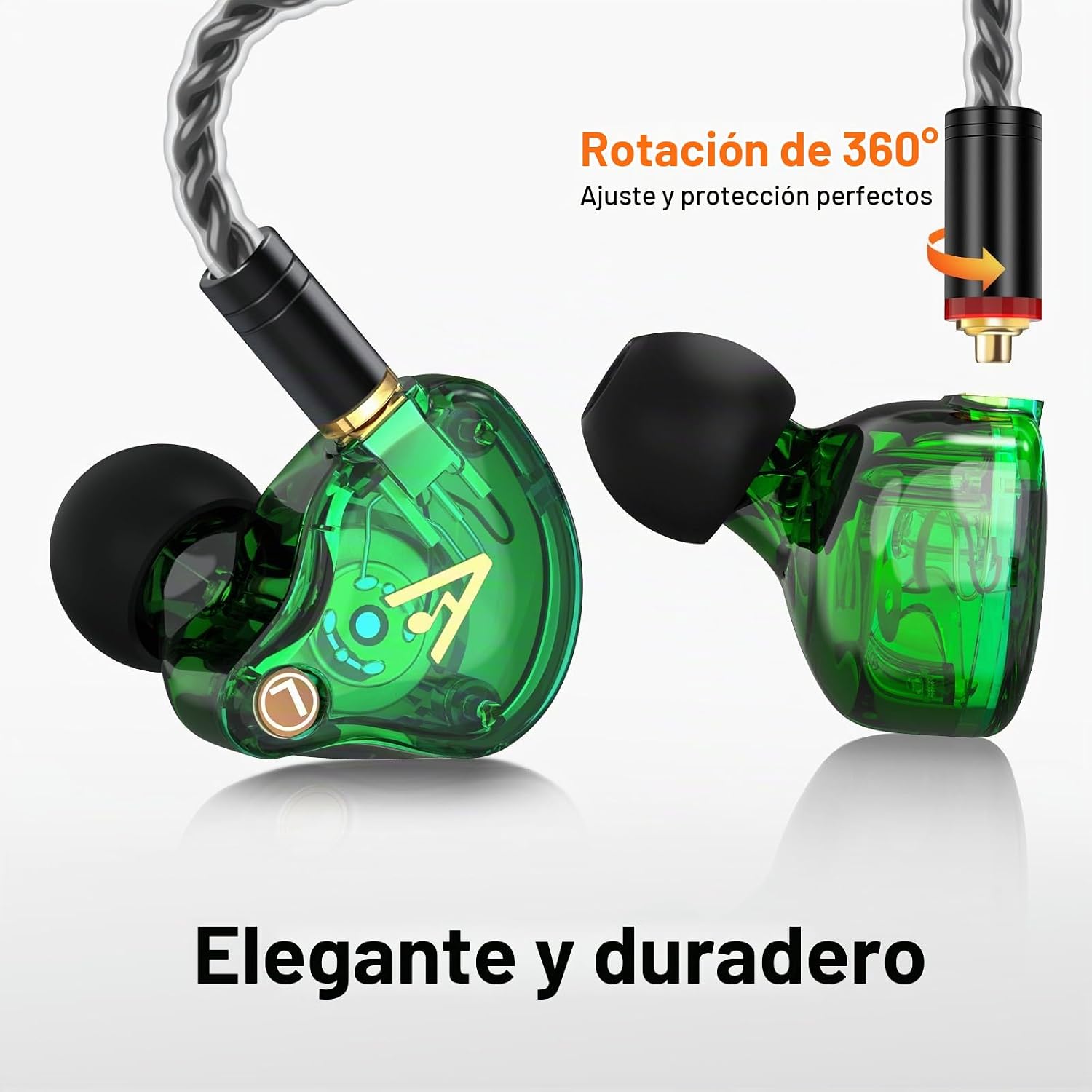 AUDÍFONOS AUDIOVANCE VIBES 202MC USB-C HIFI CON MICRÓFONO INTEGRADO - 5