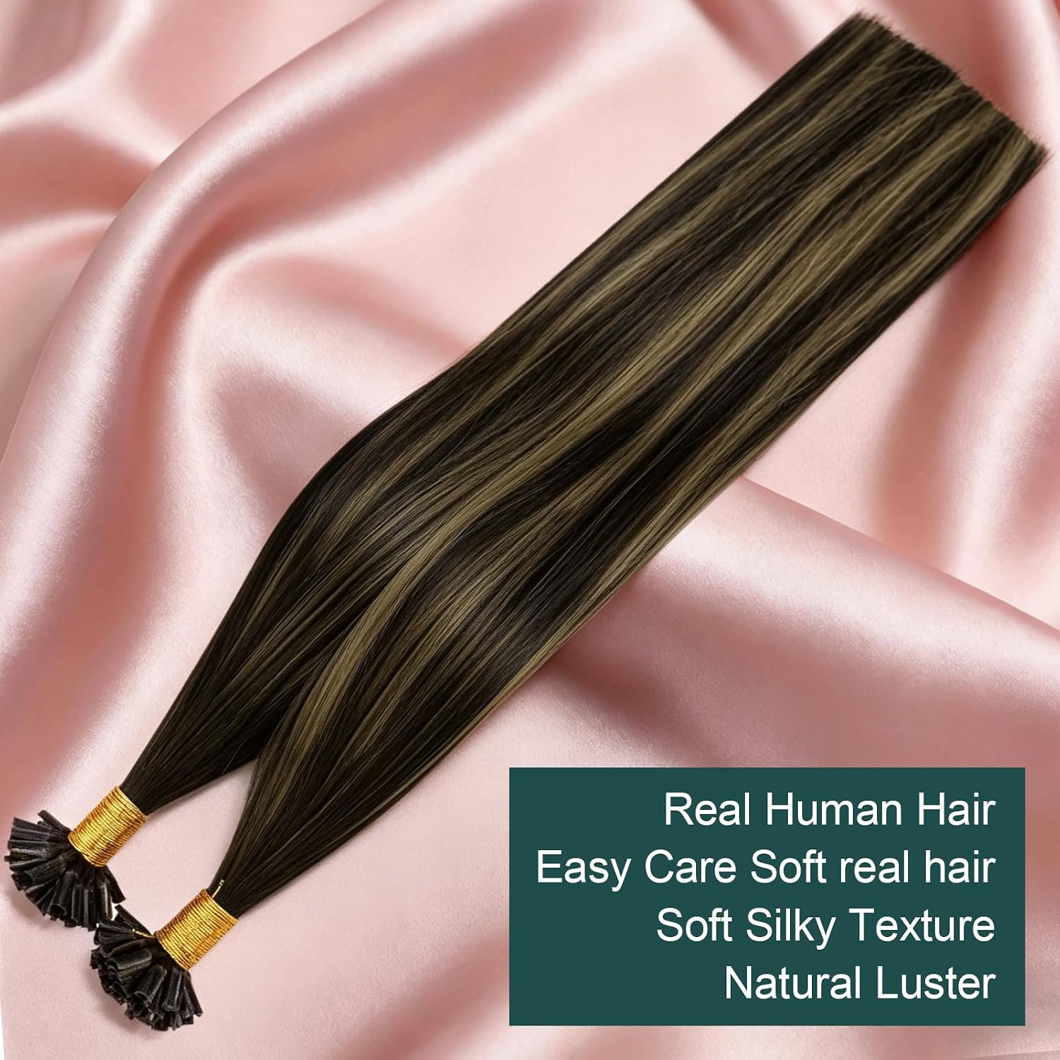EXTENSIONES DE CABELLO U TIP EASYOUTH CABELLO HUMANO 14 PULGADAS 50G - 4