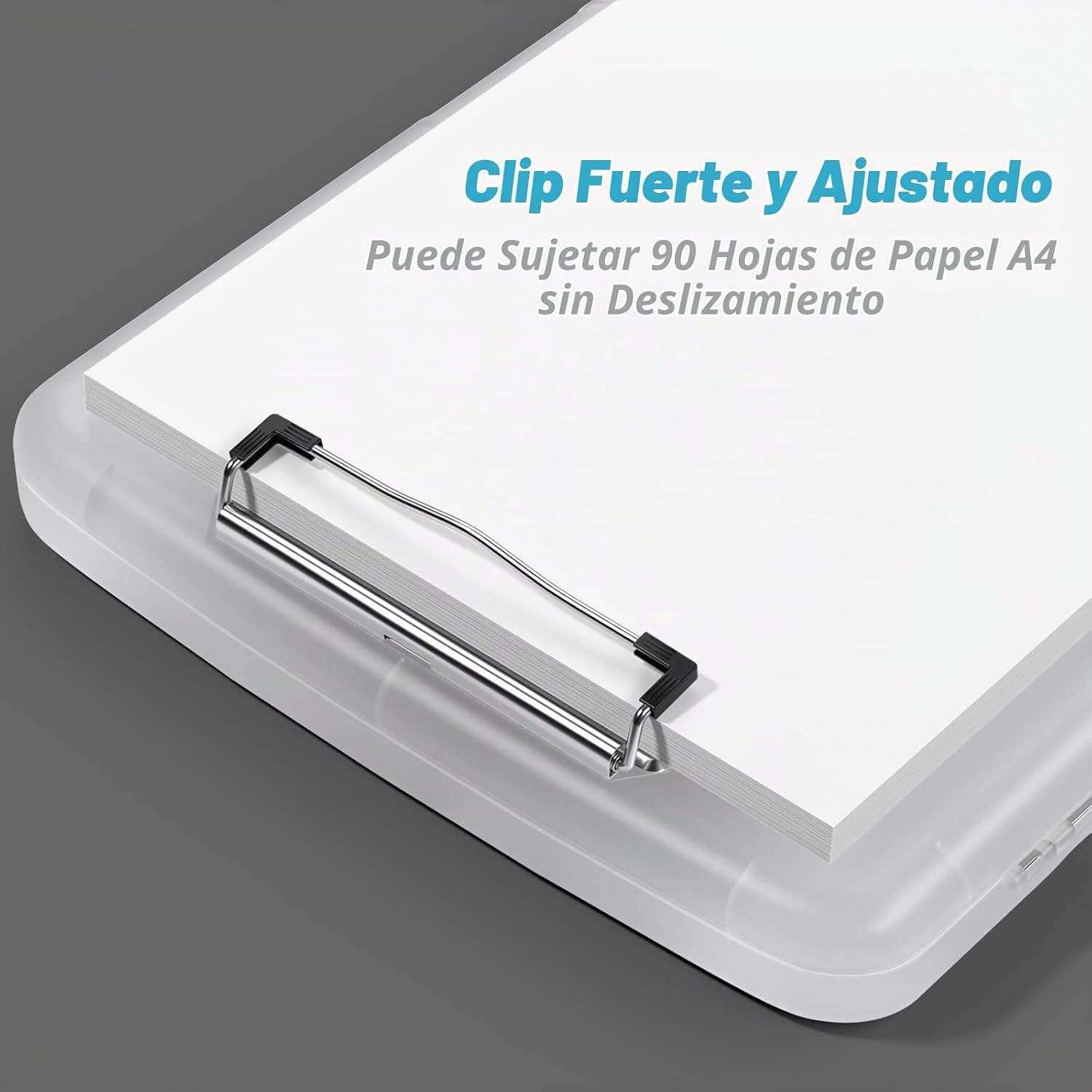 CARPETA PORTAFOLIO RIMILAK CON ALMACENAMIENTO TAMAÑO CARTA TRANSLÚCIDA - 3