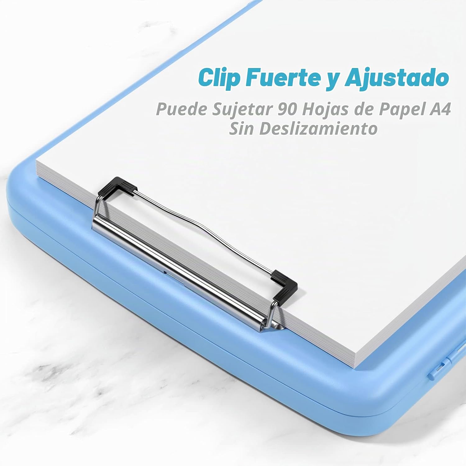 CARPETA PORTAFOLIO RIMILAK CON ALMACENAMIENTO 8.5 X 11 PULGADAS AZUL - 3
