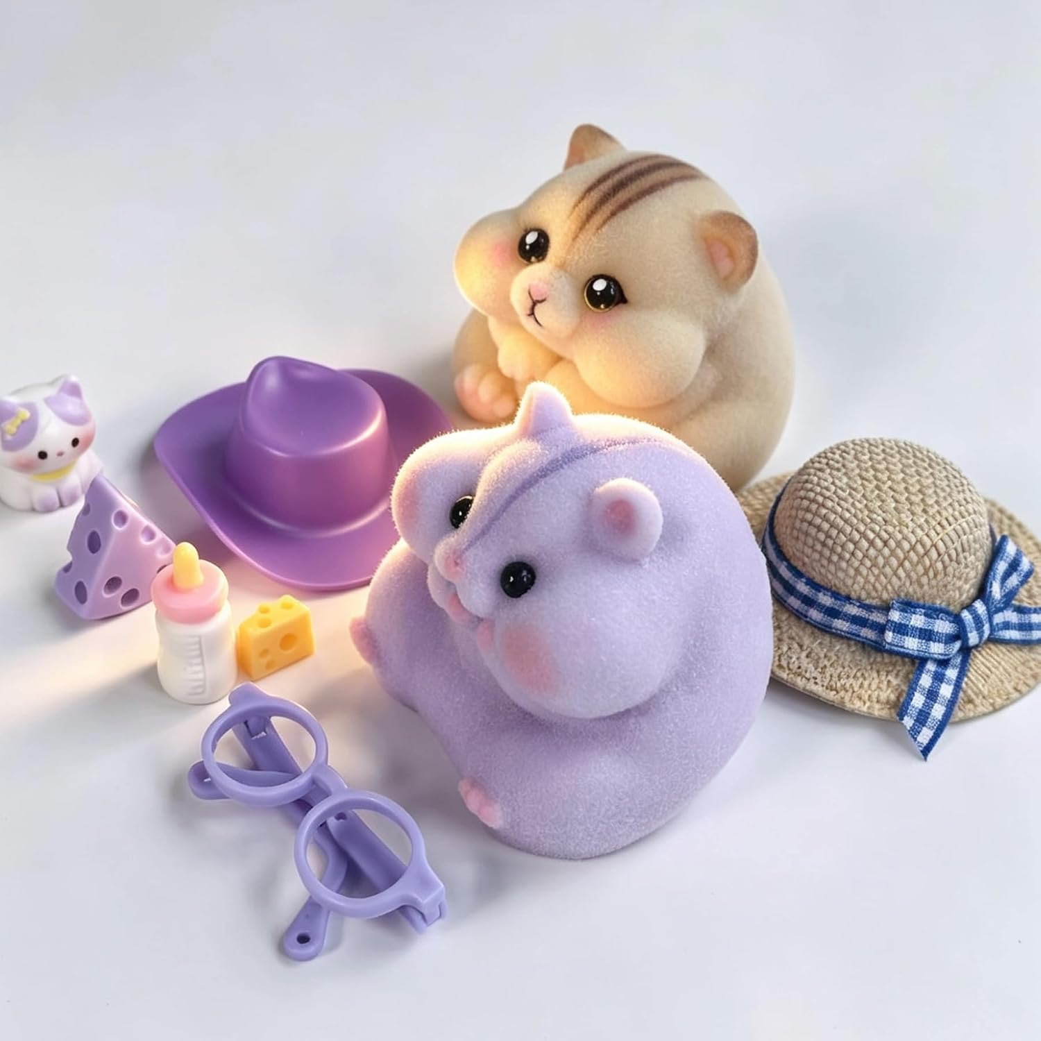 PACK 2 SQUISHY GATO Y HÁMSTER ANTIESTRES - 4