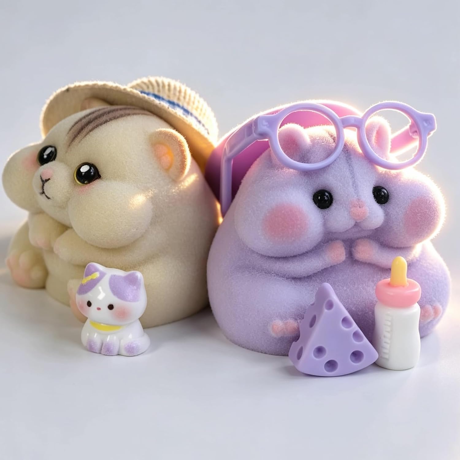 PACK 2 SQUISHY GATO Y HÁMSTER ANTIESTRES - 5