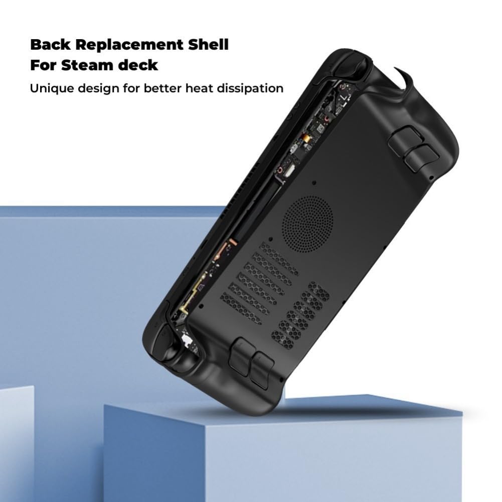 CARCASA TRASERA DE REEMPLAZO HZXKQMIL PARA STEAM DECK Y STEAM DECK OLED - 2