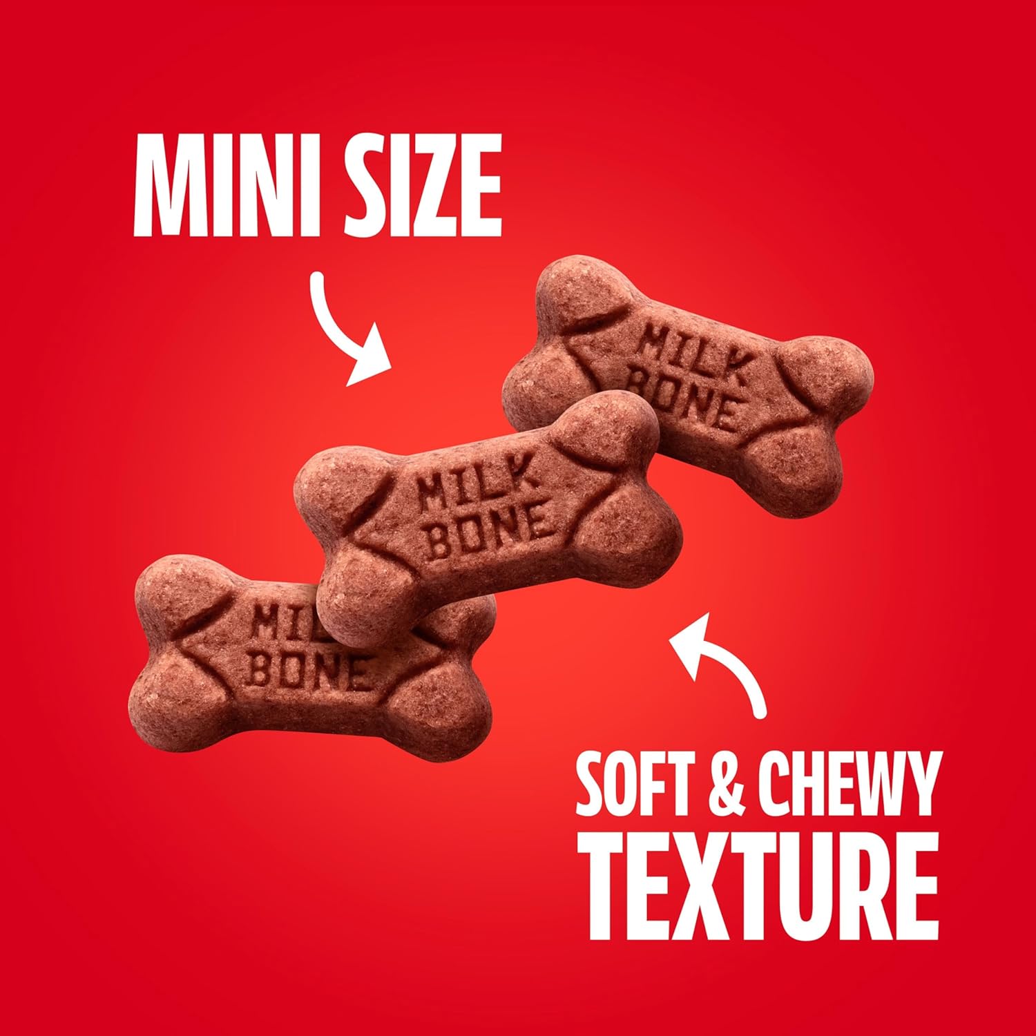 PREMIOS PARA PERROS MILK-BONE SOFT Y CHEWY TAMAÑO MINI, BOLSA 18 OZ - 3