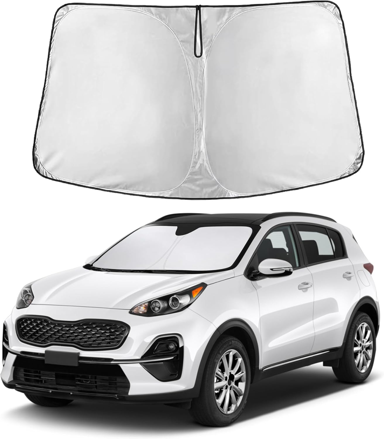 PARASOL PARA PARABRISAS ECONOUR COMPATIBLE CON KIA SPORTAGE 2017-2022 - 1