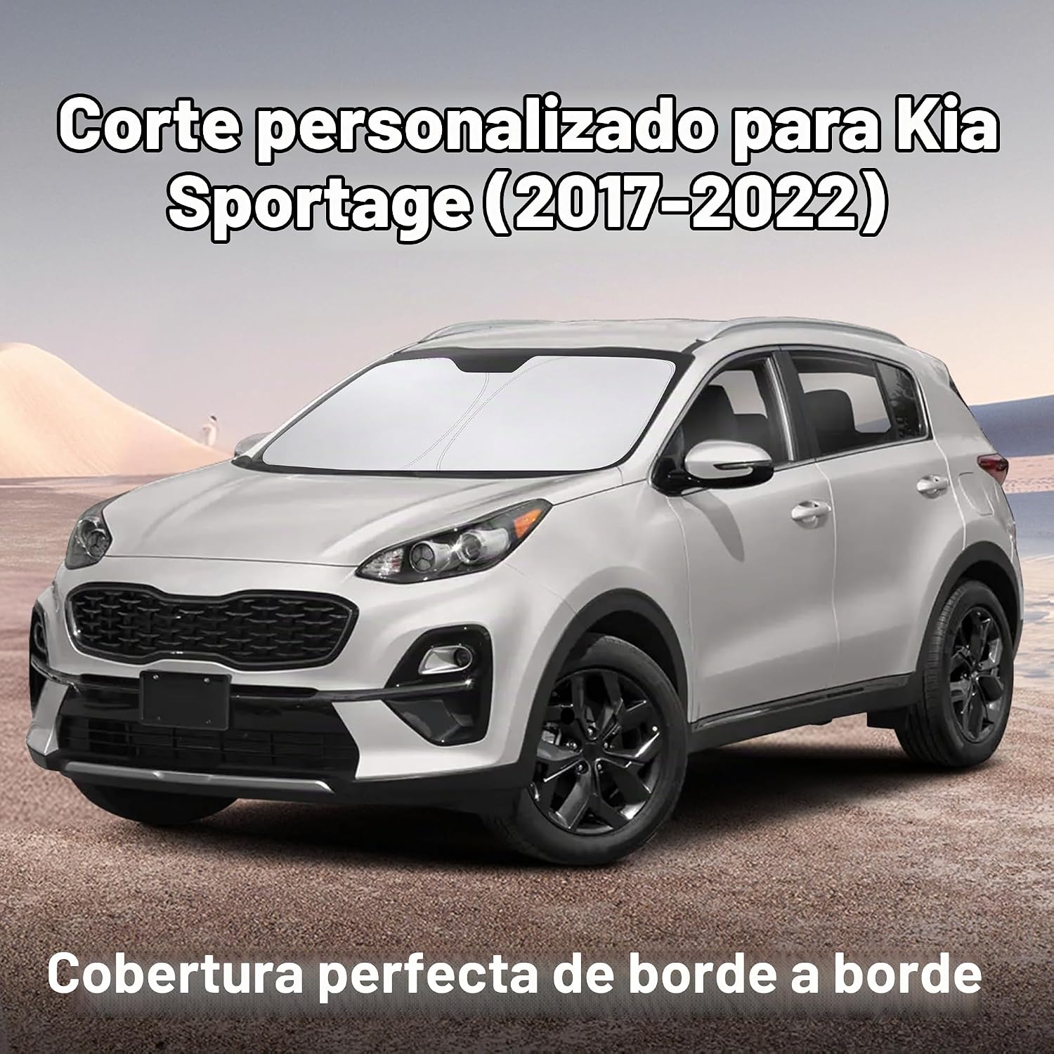 PARASOL PARA PARABRISAS ECONOUR COMPATIBLE CON KIA SPORTAGE 2017-2022 - 2