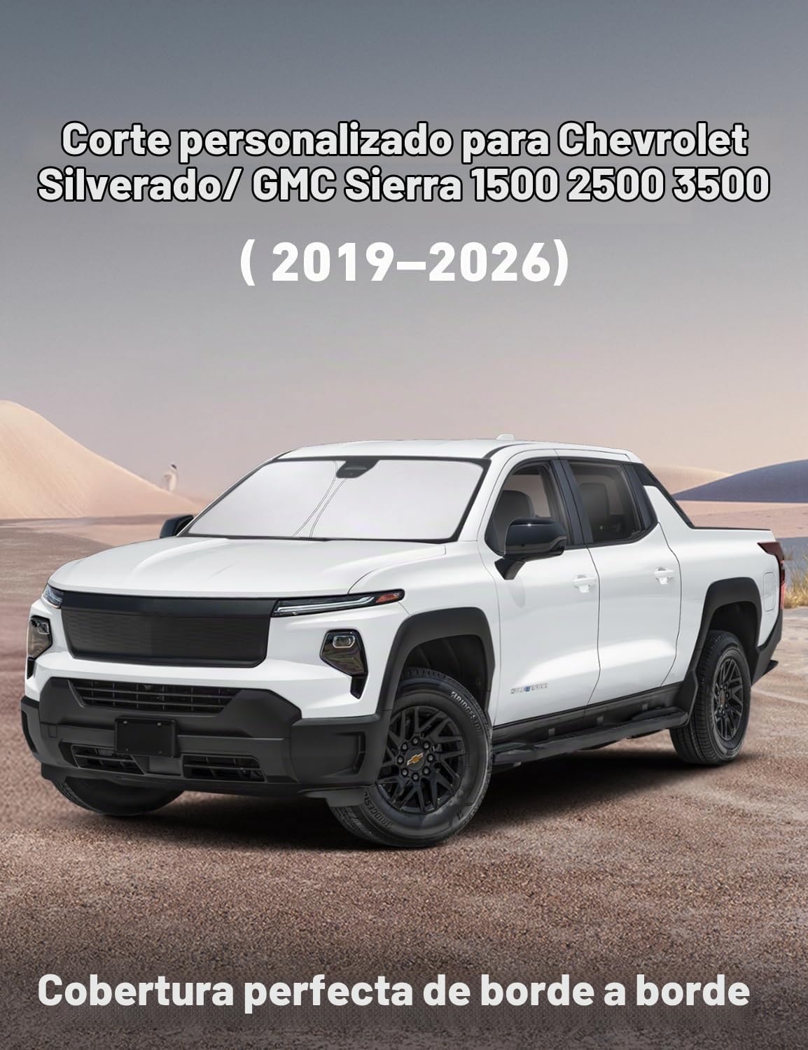 PARASOL PARA PARABRISAS ECONOUR PARA CHEVROLET SILVERADO/GMC SIERRA 2019-2026 - 2