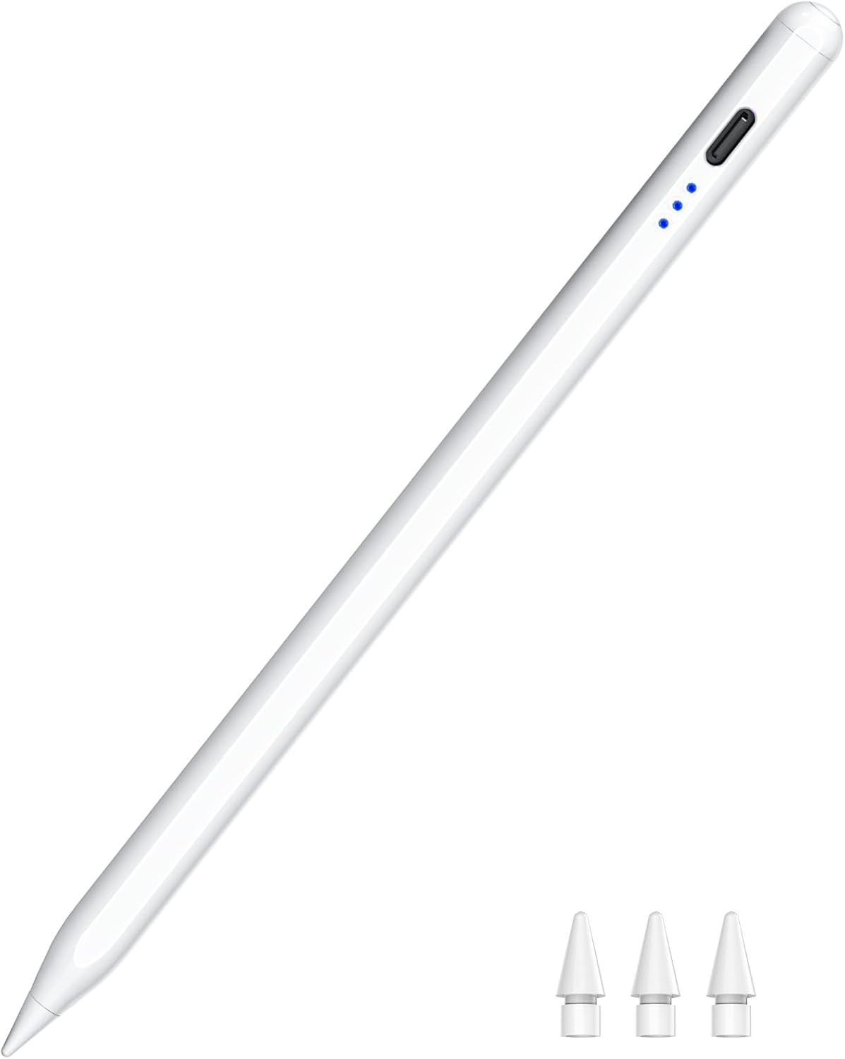LÁPIZ STYLUS HATOKU PARA IPAD 2018-2026 NEGRO Y BLANCO - 1