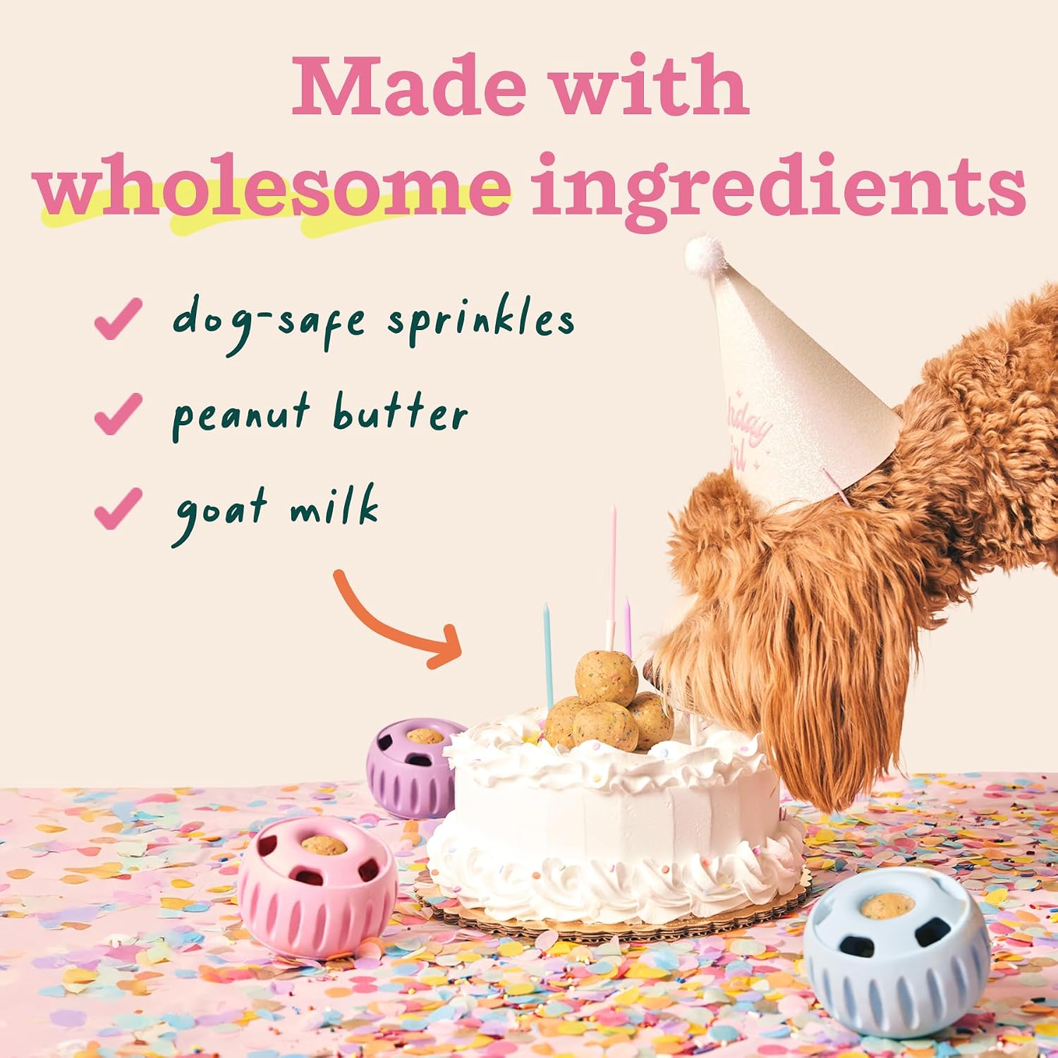 SNACK WOOF PUPSICLE BIRTHDAY REFILL POPS PARA PERROS TAMAÑO GRANDE - 4