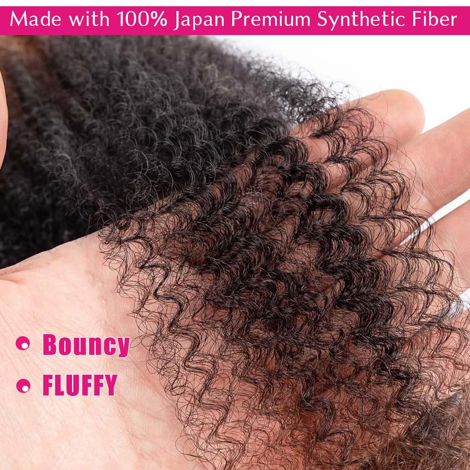 EXTENSIONES DE CABELLO AFRO TWIST HAIR 24 PULGADAS PACK DE 3 COLOR 1B/27/613 - 4
