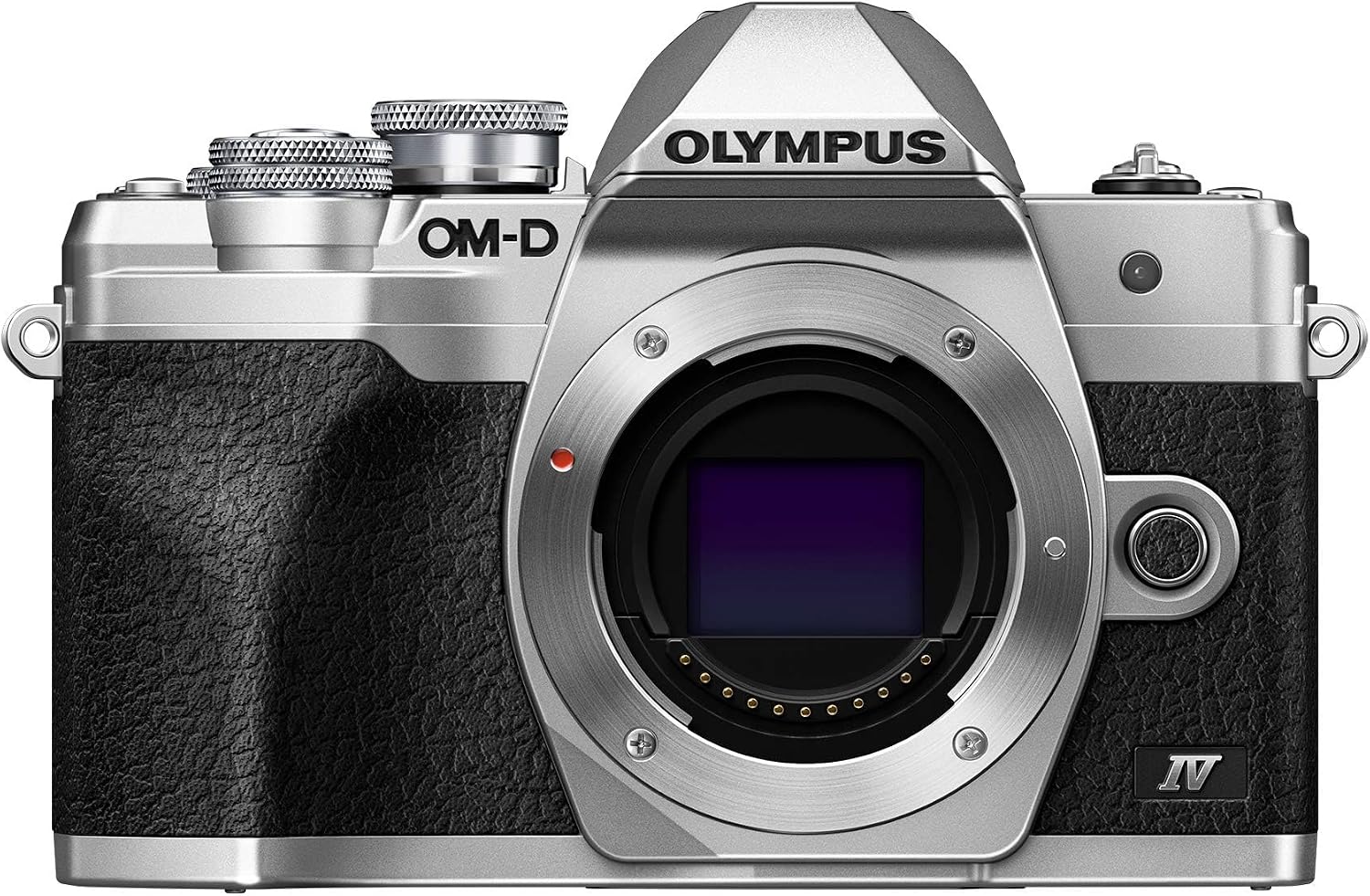 CÁMARA DIGITAL OM SYSTEM OLYMPUS E-M10 MARK IV PLATA MICRO FOUR THIRDS 20MP - 1