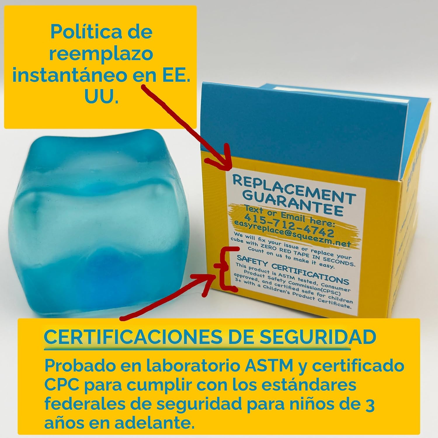 CUBO ANTIESTRES BIG BLOCK PREMIUM SQUEEZ'M - 5