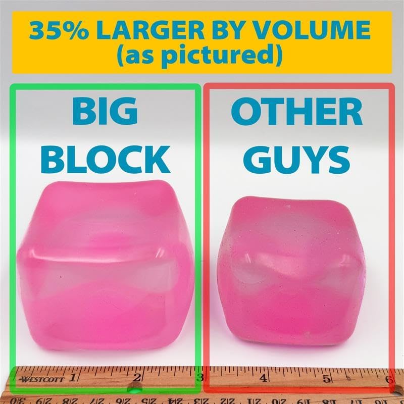 CUBO ANTIESTRES BIG BLOCK SQUEEZ'M ROSA - 2