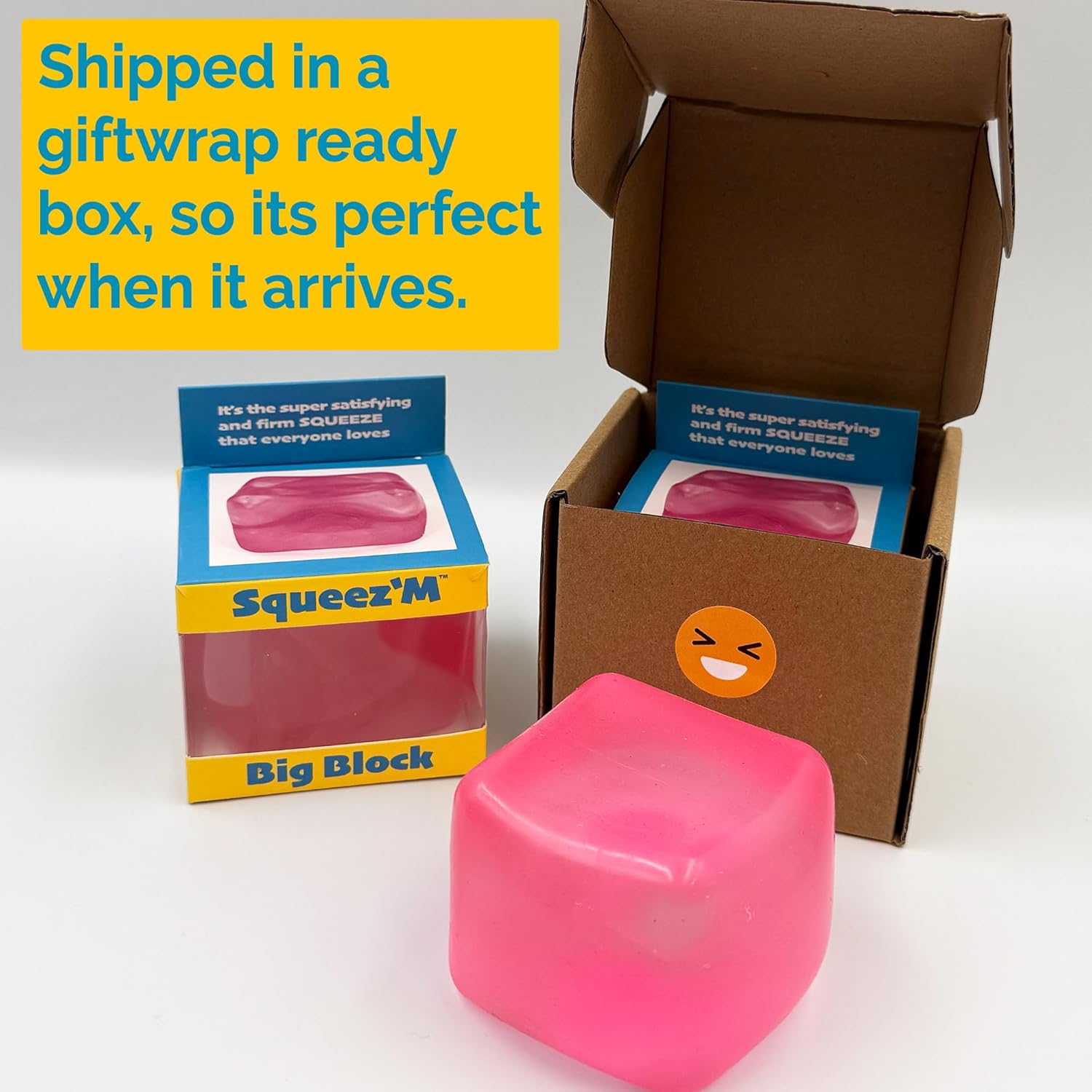 CUBO ANTIESTRES BIG BLOCK SQUEEZ'M ROSA - 3