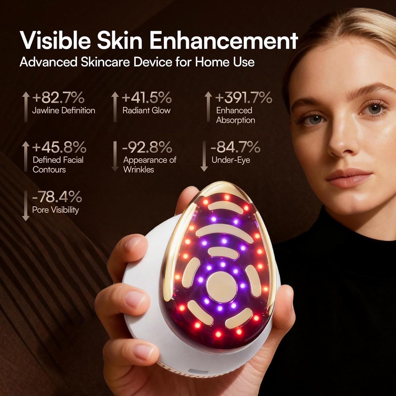 DISPOSITIVO FACIAL INIA SPHERA 8 EN 1 CON MICROCORRIENTE PARA ROSTRO Y CUELLO - 3
