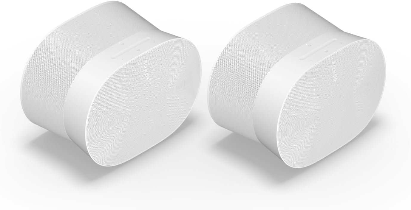 PARLANTE SONOS ERA 300 WIRELESS SMART SPEAKER DOLBY ATMOS BLANCO PACK DE 2 - 1