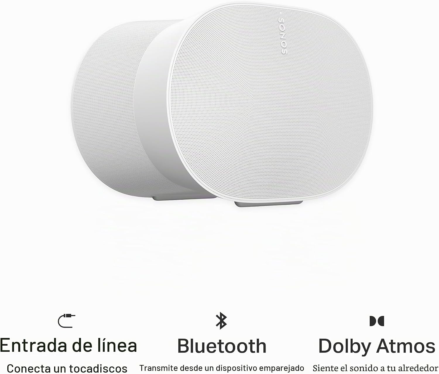 PARLANTE SONOS ERA 300 WIRELESS SMART SPEAKER DOLBY ATMOS BLANCO PACK DE 2 - 4