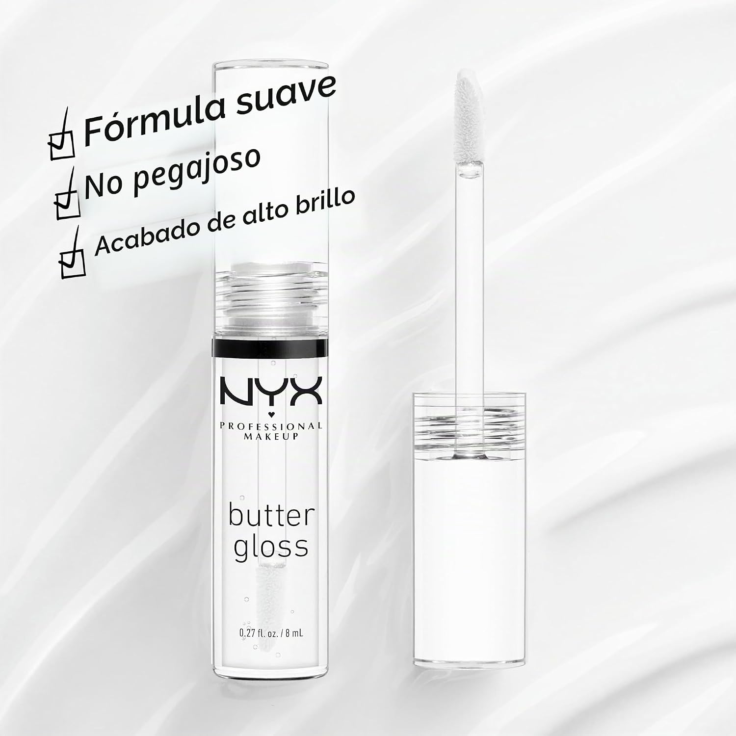 GLOSS DE LABIOS NYX PROFESSIONAL MAKEUP BUTTER GLOSS SUGAR GLASS PACK DE 3 - 2